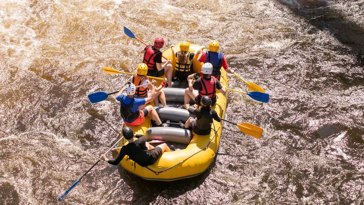 Rafting con i bambini in Italia